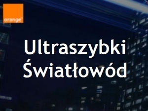 Połączenie z Internetem przez kabel optyczny